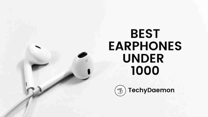 best wired earphones under 1000
