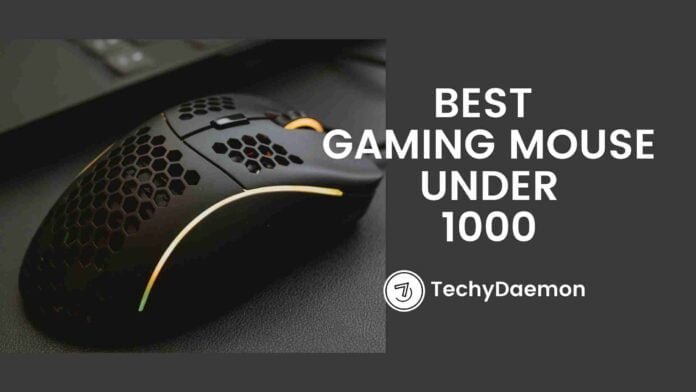 best gaming mouse under 1000 in India