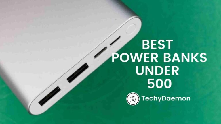 Top 5 Best Power Banks under 500 in India (July 2021)