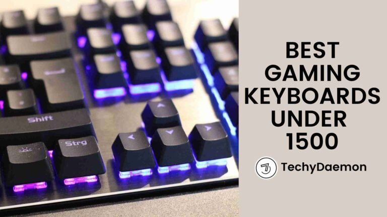 [Top Choices] Best Gaming Keyboard Under 1500 in India