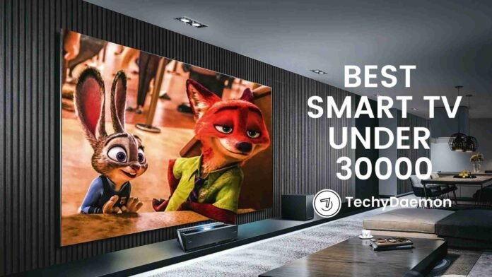 best smart tv under 30000 in India